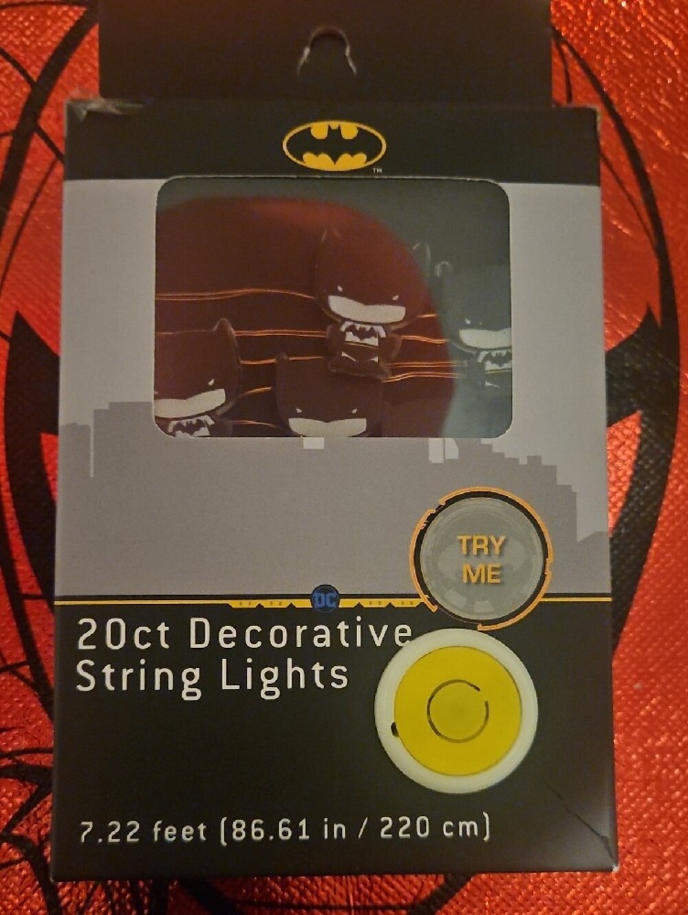 Batman- String Lights - Picture 2 of 6